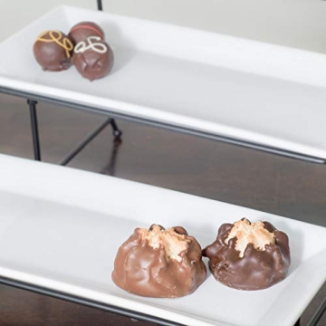 Lexi Home Gibson Server Set 3 Tier Serving Tray