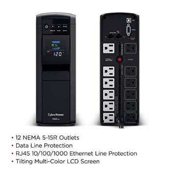 CyberPower 1350VA Sinewave UPS for Reliable Power
