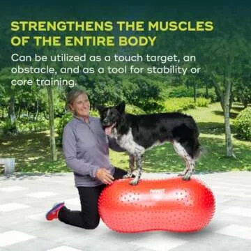 FitPAWS TRAX Balance Peanut: Dog Fitness & Rehabilitation Tool