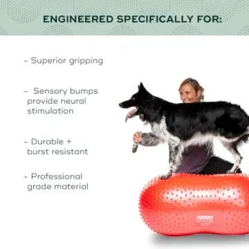 FitPAWS TRAX Balance Peanut: Dog Fitness & Rehabilitation Tool