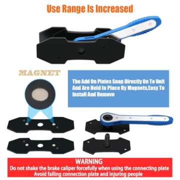 IRmm Brake Caliper Compression Tool for Easy Brake Repairs
