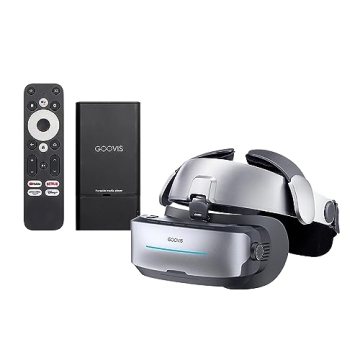 GOOVIS G3Max 5K OLED 3D Cinematic Head Mounted Display with Controller,Giant Screen, Personal Theate...