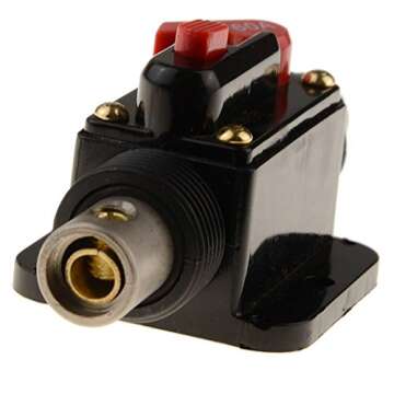 RKURCK 50 Amp Injection Circuit Breaker for Marine & Automotive