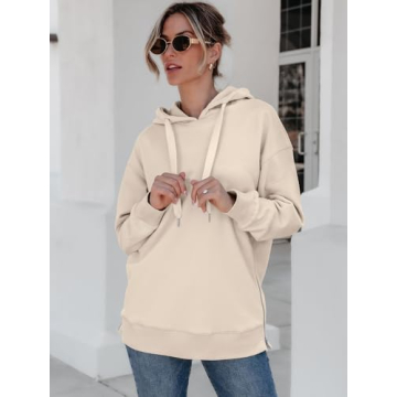 ANRABESS Women Oversized Hoodie Lightweight & Stylish