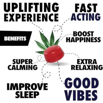 Happy Healthy Wellness Vegan Gummies Gelatine & Gluten Free Strawberry Flavor (30 Count) Made in USA...