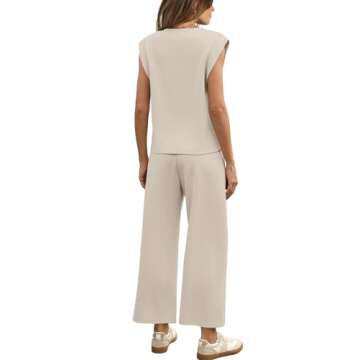 SAMPEEL Women's 2 Piece Summer Vacation Set - Stylish & Comfortable