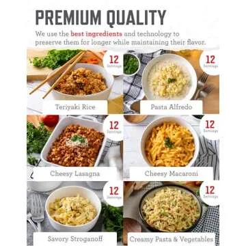 READYWISE - Emergency Food Supply Bucket, 120 Servings, MRE Meal Food Supply, Premade, Freeze Dried Survival Food for Hiking, Adventure & Camping Essentials, Individually Packaged, 25 Year Shelf Life