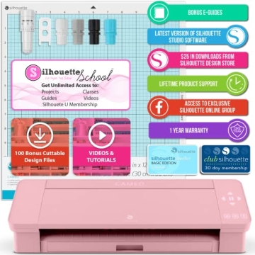 Silhouette Cameo 4 Starter Bundle - Crafting Made Easy