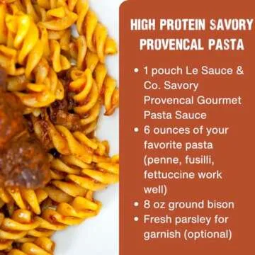 Savory Provencal Gourmet Pasta Sauce 2-Pack - Rich Flavor