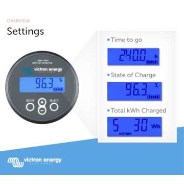 Victron Energy BMV-700H Battery Monitor (Grey)