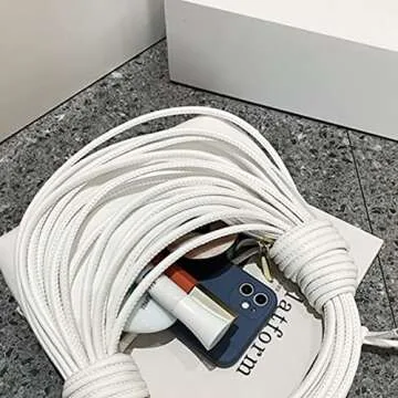 knotted woven tote bag handbag for women Woven Handbag Purse for Women Handwoven Satchel Clutch Purse (green)