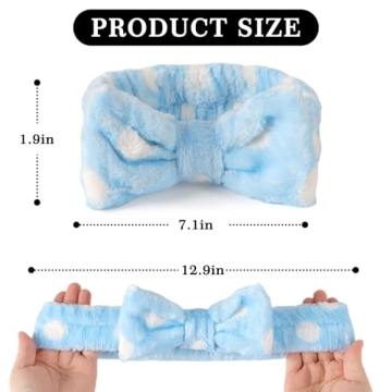 LADES Skincare Headband - Adjustable, Soft & Stylish