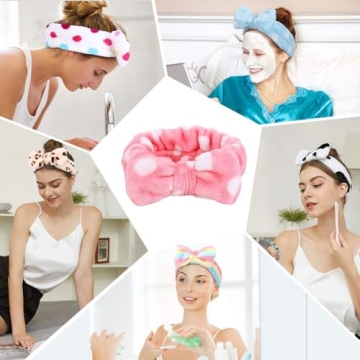 LADES Skincare Headband - Adjustable, Soft & Stylish