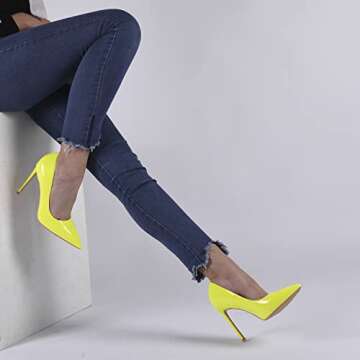 Mhuire Women High Heels - Stylish 3.94in Stiletto Pumps