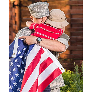 VIPPER 4x6 American Flag - Heavy Duty Nylon Design