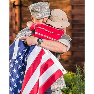 VIPPER 4x6 American Flag - Heavy Duty Nylon Design