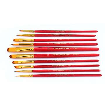 Transon 20pcs Artistic Brush Set for Mixed Media