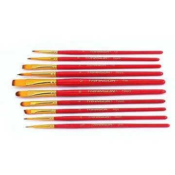 Transon 20pcs Artistic Brush Set for Mixed Media