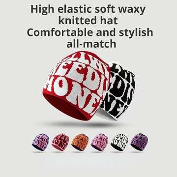 Fairy Beanie Women Knit Cute Y2K Winter Hat