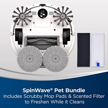 Bissell SpinWave Pet Robot 2-in-1 Vacuum and Mop