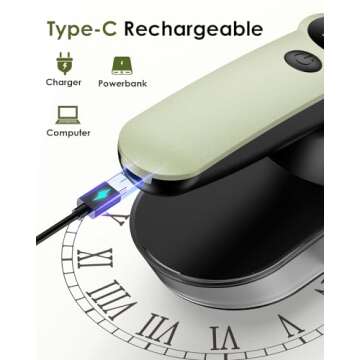 Fabric Shaver Rechargeable, Cosicosy Electric Lint Remover Shaver with 3 Blades & Digital Display, Electric Defuzzer Fabric Shaver Fuzz Remover for Clothing Couch Furniture Carpet