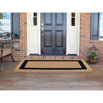 Nedia O2178 Heavy Duty Coco Mat - Luxurious Coir Doormat for Your Home