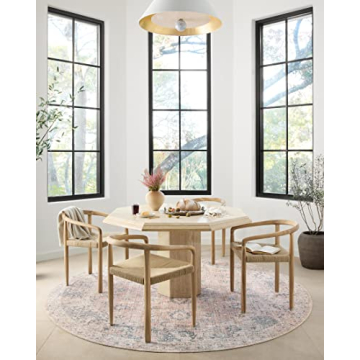 Durable Loloi II Skye Blush/Grey Area Rug for Home