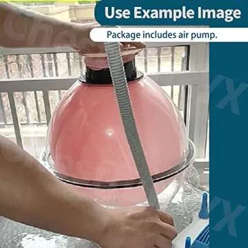 SBKDPT Balloon Stuffing Machine with 800w Electric Balloon Pump and Balloon Expander, Balloon Stuffer Tool Kit for Balloon Rose Bouquet DIY Bouquets Wedding Party Gift