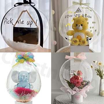 SBKDPT Balloon Stuffing Machine with 800w Electric Balloon Pump and Balloon Expander, Balloon Stuffer Tool Kit for Balloon Rose Bouquet DIY Bouquets Wedding Party Gift