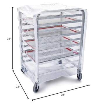 Premium PVC Bun Pan Rack Cover for Kitchen Organization