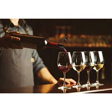 Haley's Corker 5-in-1 Wine Aerator, Stopper, Pourer, Filter and Re-Corker, Wine Lovers Treat