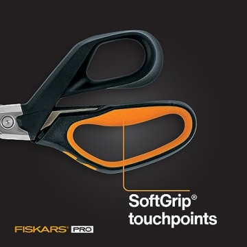 Fiskars Pro PowerArc Shop Shears - Heavy Duty Cutting Tool