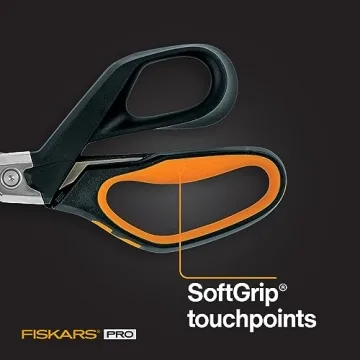 Fiskars Pro PowerArc Shop Shears - Heavy Duty Cutting Tool