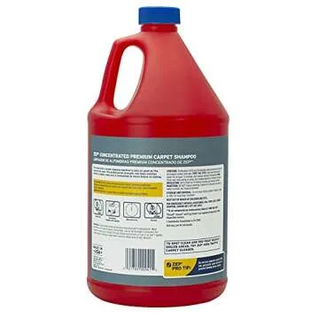 Zep Premium Carpet Shampoo - 1 Gal (Case of 4) - ZUPXC128 - Deep Cleaning and Stain Removal, For Carpet Machines