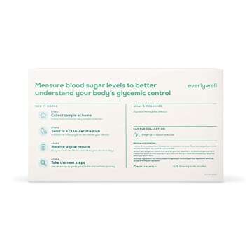 At-Home Everlywell HbA1c Test Kit - Fast, Accurate Results