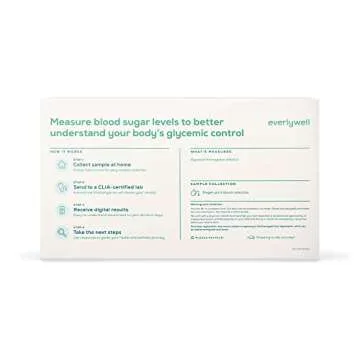 At-Home Everlywell HbA1c Test Kit - Fast, Accurate Results