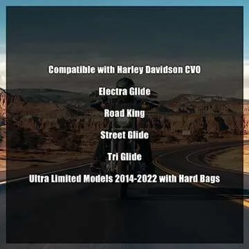 Sporacingrts Black Saddlebag Latch Kit Saddle Bag Lifter Compatible with Harley Davidson 2014-2022 2023 Street Glide Road King Special Road Glide Special Ultra Limited with Hard Bag