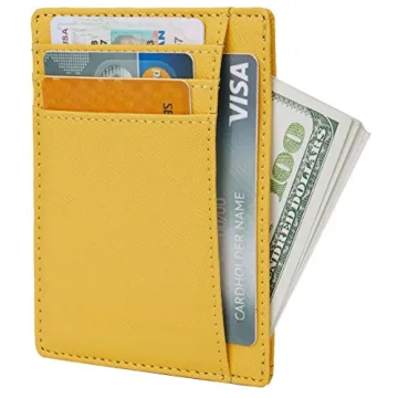 Stylish LinsCraft RFID Minimalist Wallet for Everyone