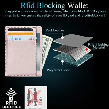 Stylish LinsCraft RFID Minimalist Wallet for Everyone