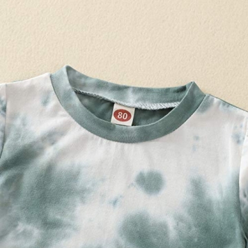 Aruzig Toddler Baby Boys Tie-Dye Summer Outfit Set 6-24 Months