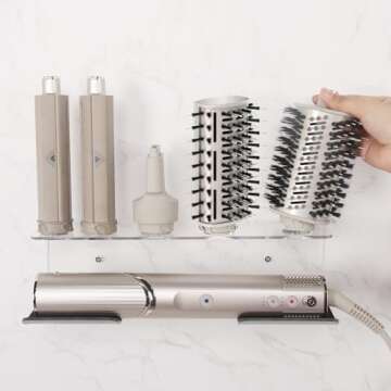 Acrylic Wall Mount Organizer for Shark FlexStyle Accessories