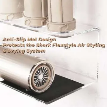 Acrylic Wall Mount Organizer for Shark FlexStyle Accessories