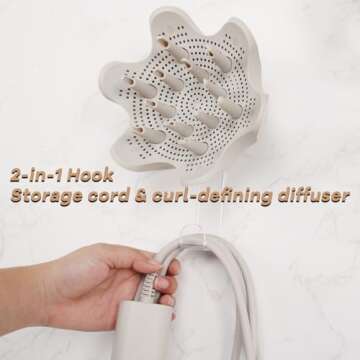 Acrylic Wall Mount Organizer for Shark FlexStyle Accessories