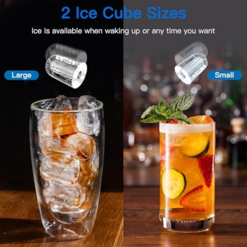 Fast 28LBs/24H Stainless Steel Ice Maker