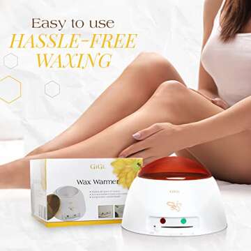 GiGi Hair Removal Wax Warmer, Multi-Purpose Warmer with Adjustable Temperature Control, for 14 oz. Wax Can