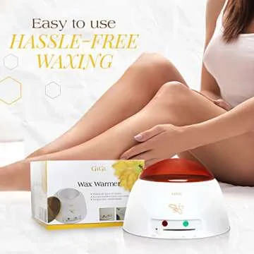 GiGi Hair Removal Wax Warmer, Multi-Purpose Warmer with Adjustable Temperature Control, for 14 oz. Wax Can