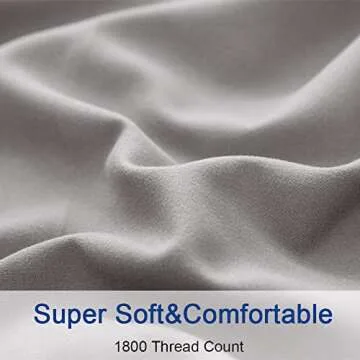SONORO KATE Queen Size Microfiber Luxury Bed Sheets