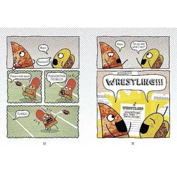 Pizza and Taco: Wrestling Mania! - A Fun Graphic Novel for Kids