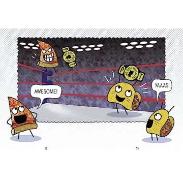 Pizza and Taco: Wrestling Mania! - A Fun Graphic Novel for Kids