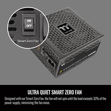 Thermaltake Toughpower GF3 1000W Power Supply with 80+ Gold